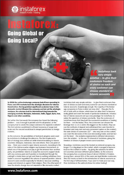 Halaman majalah "Global Islamic Finance"